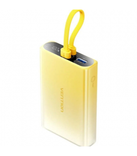 Powerbank 10000mah vention fhzy0/ 22.5w/ amarillo