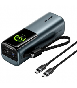 Powerbank 20000mah vention fkgh0/ 200w/ gris