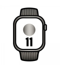 Apple watch series 11/ gps/ cellular/ 42mm/ titanio natural/ correa natural milanese loop