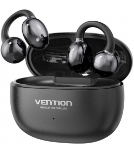 Auriculares deportivos bluetooth vention open ear openbeat echo clip a1 nbwb0 con estuche de carga/ negros