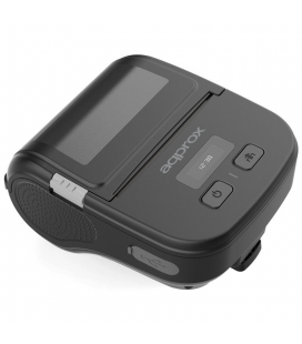 Impresora de tickets approx apppos80portable/ térmica/ ancho papel 80mm/ usb-bluetooth/ negra