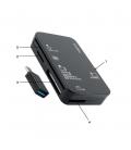 Lector tarjetas memoria y usb coolbox cre4 - adaptador usb
