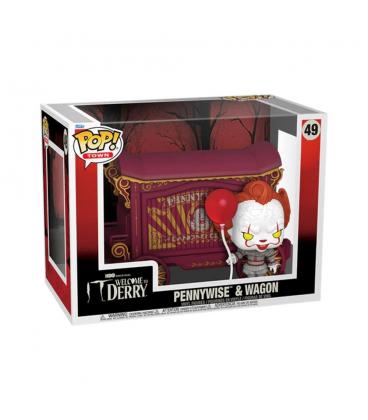 Funko pop town welcome to derry pennywise and wagon
