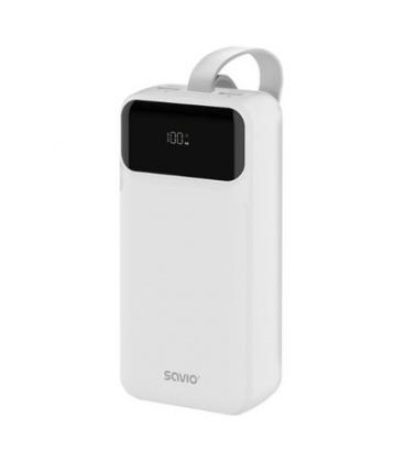 POWERBANK SAVIO 30000MAH BA-11 WHITE