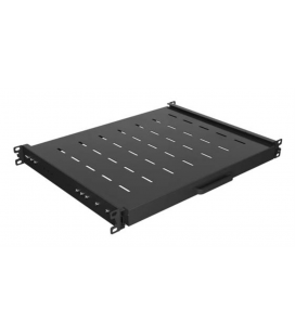BANDELA LANBERG DESLIZANTE 1U 445X350MM HASTA 35KG RACK 19" NEGRO