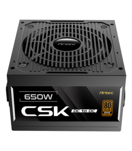 FUENTE ALIMENTACION ANTEC CSK650DC EC 80+ BRONZE ATX NEGRO
