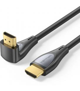 Cable hdmi 2.0 4k acodado vention alqbg/ hdmi macho - hdmi macho/ 1.5m/ negro