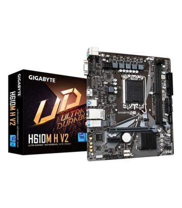 Placa base gigabyte h610m h v2 socket 1700/ micro atx