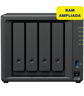 Nas synology diskstation ds425+/ 4 bahías 3.5'- 2.5'/ 6gb ddr4/ formato torre