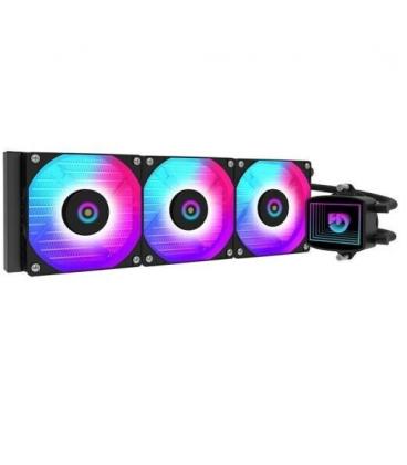 Refrigeración líquida Hiditec LQ360 360mm 3 ventiladores ARGB PWM aluminio/cobre