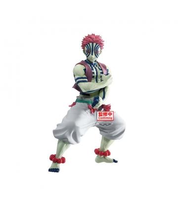 Figura banpresto demon slayer kimetsu no yaiba grandista akaza 22cm