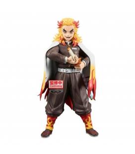 Figura banpresto demon slayer kimetsu no yaiba grandista kyojuro rengoku 24cm