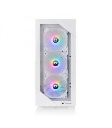Caja ordenador gaming thermaltake view 200 tg snow atx 2 x usb 3.0 3 x 120mm argb