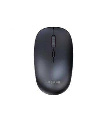 Approx ratón inalámbrico appxm210 2.4ghz negro