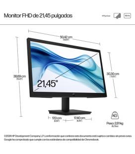 Monitor hp s3 pro 322pv 21.45 pulgadas fhd 100hz