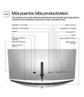 Monitor curvo hp s7 pro 734pm 34 pulgadas wqhd 120hz