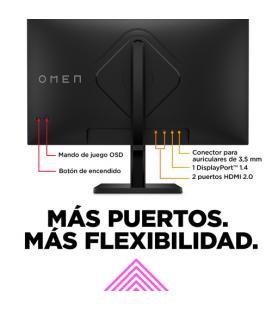 Monitor gaming omen 27q 27 pulgadas qhd 165hz