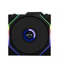VENTILADOR 120X120 LIAN LI UNIFAN TL-LCD WIRELESS BLACK
