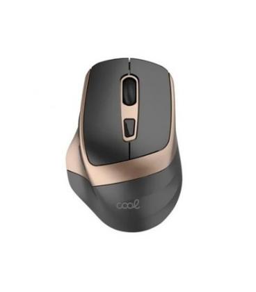 RATON INALAMBRICO COOL ERGONOMIC BLACK-GOLD