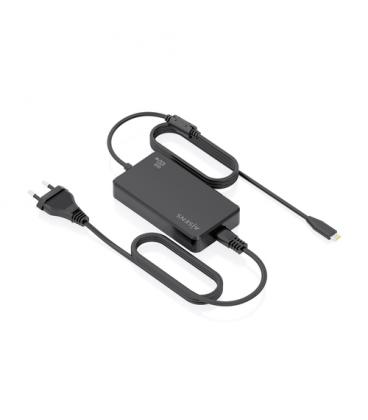Cargador sobremesa gan aisens asch-1pd100d070-bk/ 1xusb tipo-c/ 100w