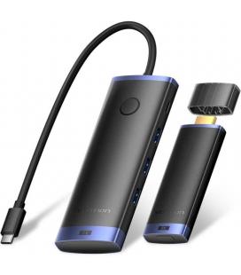 Adaptador/transmisor de vídeo inalámbrico usb tipo-c 3.2 - hdmi vention tpvbb/ 60w