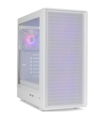 Caja gaming semitorre nox infinity iota/ blanca