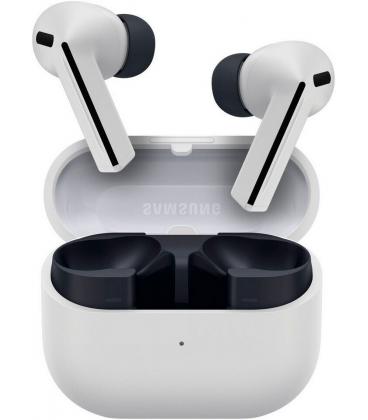 Auriculares bluetooth samsung galaxy buds 3 fe con estuche de carga/ autonomía 8.5h/ gris