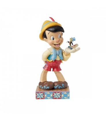 Figura enesco disney pinocchio & pepito grillo