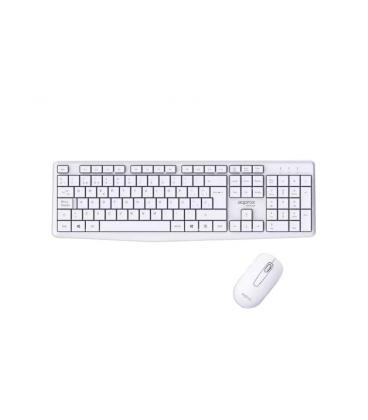 Approx teclado+raton inalamb x420w 1000dpi blanco