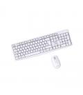 Approx teclado+raton inalamb x420w 1000dpi blanco