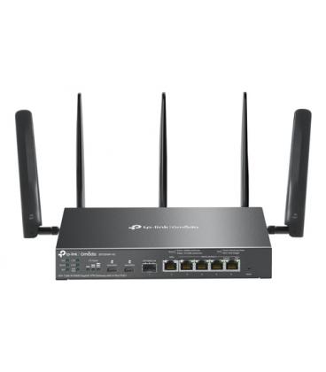 TP-Link ER706WP-4G router inalámbrico Gigabit Ethernet Doble banda (2,4 GHz / 5 GHz) Negro