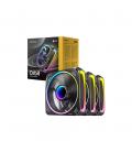 Ventilador cpu antec orbit argb 3x 120mm negro