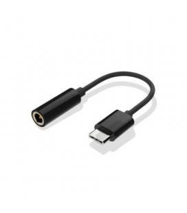 ADAPTADOR COOL TIPO C A JACK DIGITAL NEGRO
