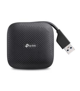 TP-Link UH400 hub de interfaz USB 3.2 Gen 1 (3.1 Gen 1) Type-A 5000 Mbit/s Negro