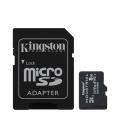 Tarjeta memoria micro secure digital sdhc 8gb kingston industrial clase 10 uhs - i u3 + adaptador sd