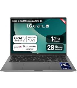 Portátil lg gram 16z90tl-g.au88b intel core ultra 7-258v/ 32gb/ 1tb ssd/ 16'/ win11