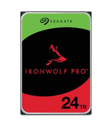 Disco duro seagate ironwolf pro nas st24000nt002 24tb/ 3.5'/ sata iii