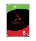 Disco duro seagate ironwolf nas st8000vn002 8tb/ 3.5'/ sata iii/ 256mb