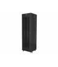 ARMARIO LANBERG RACK 19" 42U 600X600 FLAT PACK V2 PUERTA MESH CON LCD NEGRO