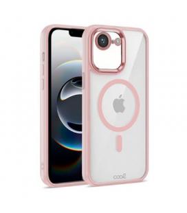 FUNDA COOL IPHONE 16E MAGNETICA BORDE ROSA