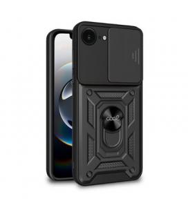 FUNDA COOL IPHONE 16E HARD RING NEGRO