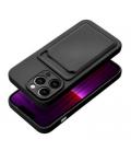 FUNDA COOL IPHONE 15 PRO MAX CARD NEGRO