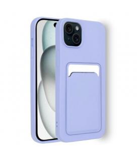 FUNDA COOL IPHONE 15 CARD VIOLETA