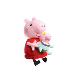 Peluche peppa pig con bebe