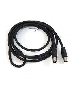CABLE ANTENA PEPEGREEN NEGRO 1.8M M/M