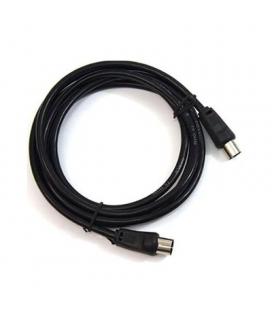 CABLE ANTENA PEPEGREEN NEGRO 1.8M M/H
