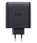 Cargador de pared gan trust maxo 100w/ 2xusb tipo-c/incluye cable usb tipo-c/ 100w