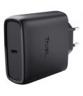Cargador de pared gan trust maxo 65w/ 1xusb tipo-c/ incluye cable usb tipo-c/ 65w