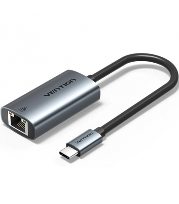 Adaptador usb tipo-c - rj45 vention cfphb/ 1000mbps