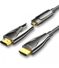 Cable hdmi vention alpbv/ hdmi macho - micro hdmi macho/ hdmi macho/ 40m/ negro